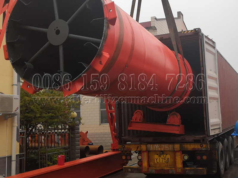 Deliver 3 t/h Chicken Manure Fertilizer Production Line to Myanmar